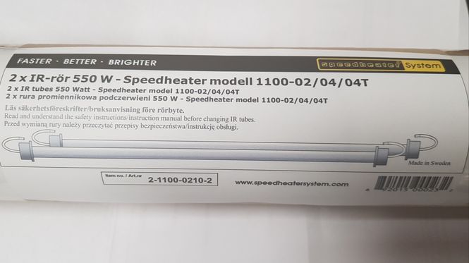 Hovedbilde Speedheater ir-02/04 x 2
