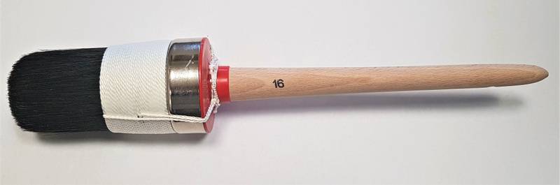 Rund svinebust pensel 