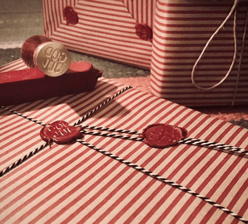 God jul seglstempel 
