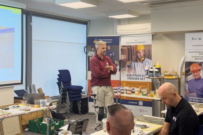 Hovedbilde Todagers kurs i dekorasjonsmaling