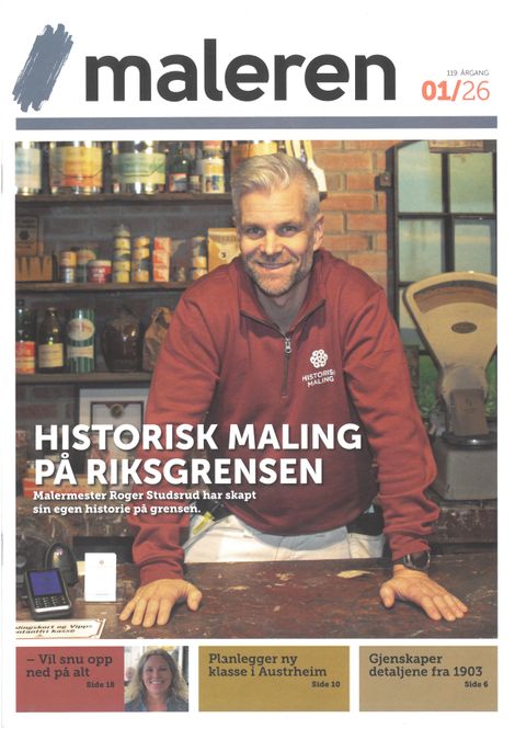 Hovedbilde Historisk maling på riksgrensen