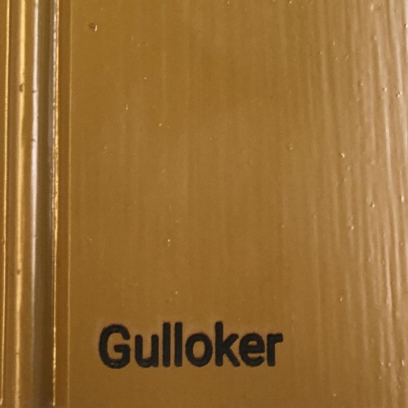 Gulloker - utvendig linoljemaling